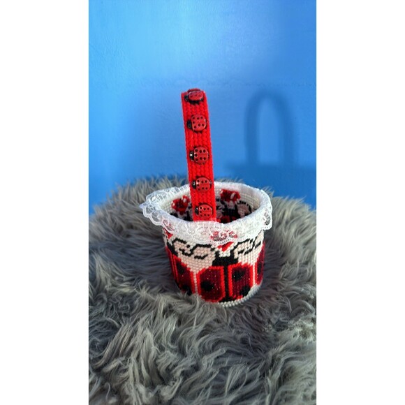 Ladybug Spring Gift Basket Valentines Easter Birthday - Picture 4 of 4